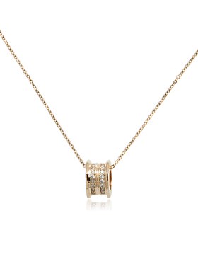 Chomel新加坡官方锆石隧道小蛮腰项链送闺蜜小众轻奢礼物生日2783