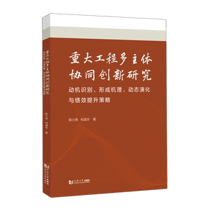动态演化与绩效提升策略 形成机理 重大工程多主体协同创新研究 动机识别