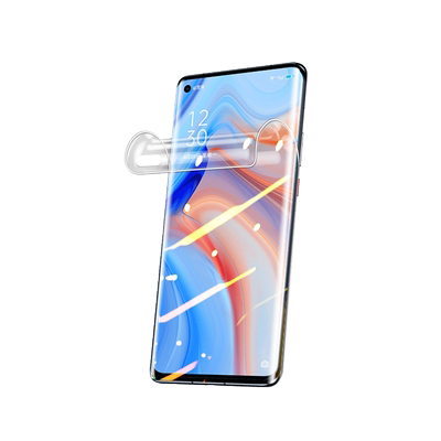 适用opporeno4防爆无气泡水凝膜