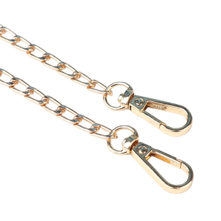 古铜色斜挎麻将包链条肩带金属包包配件链子手袋金色diy包链背包