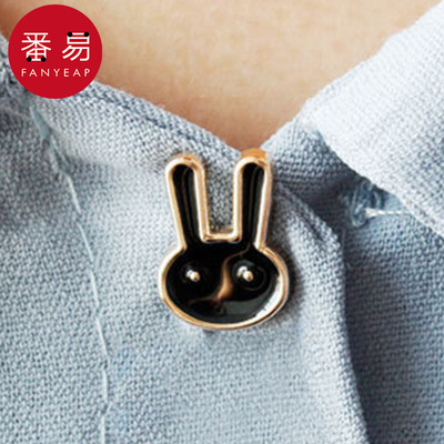 纽扣/防走光CD1sq801-小胸针领口别针免缝女衬衫衣服固定扣免