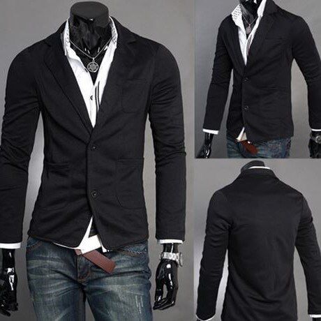 男西装Men s suits knitted casual suit jacket slim man blazer|ruв категории Мужская одежда, костюм - от Buy2taobao.com для оказания профессиональной услуги покупки агента Taobao
