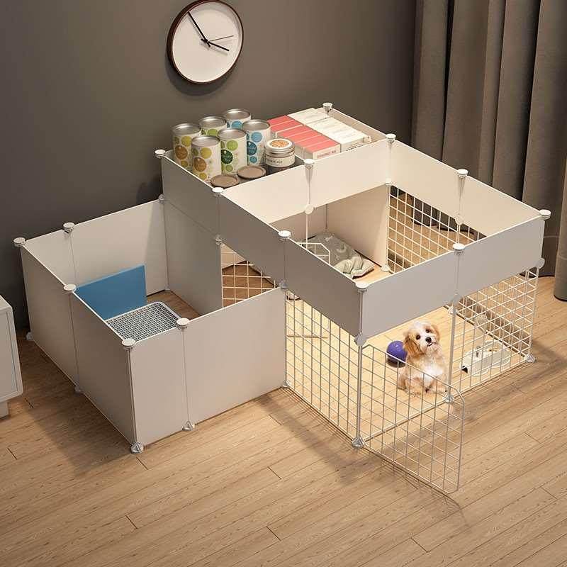 狗笼子大型犬特大号一室一厅一卫狗窝带厕所宠物围栏栅栏室内猫别