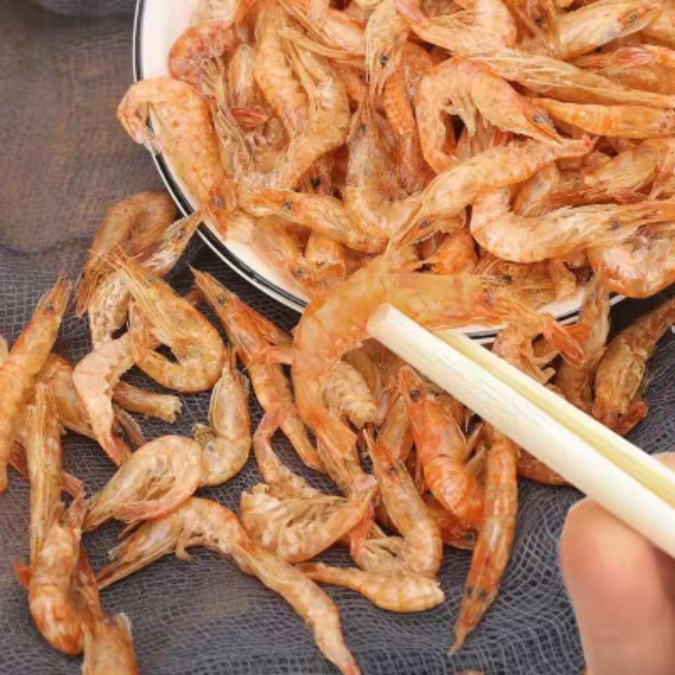 土特产淡水小河虾干十成干补G虾皮虾仁小虾米原味干虾水产