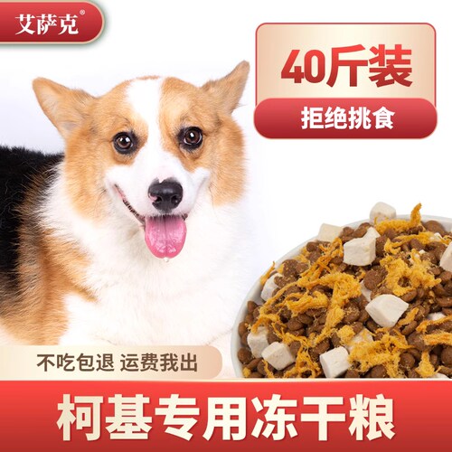 柯基狗粮专用成犬幼犬美毛补钙