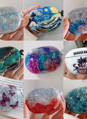 适用于魔音保护套Beats studio buds+蓝牙耳机套IMD软壳Beatsstudiobuds保护壳plus卡通studiobuds+耳机壳潮