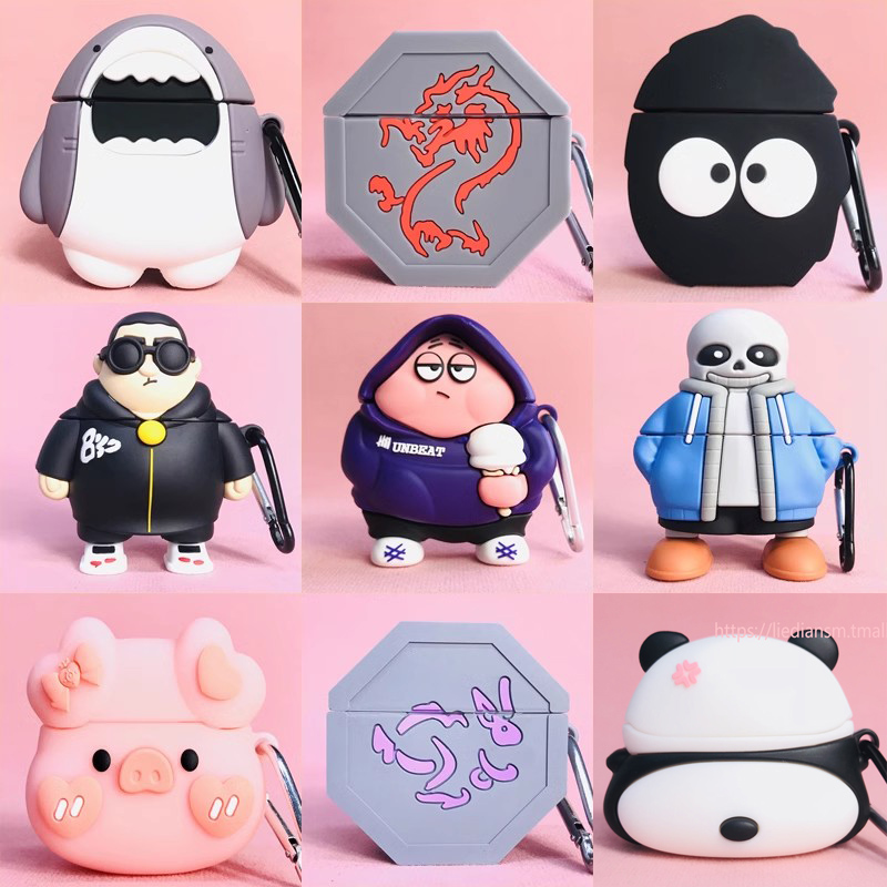 适用红米buds4耳机壳xiaomi小米Redmi buds4保护套卡通buds 4蓝牙耳机套可爱airdots3pro硅胶软壳男女款潮牌