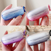创意小清新指环扣外盒 SE保护套透明渐变软壳简约男女款 适用于华为FreebudsSE蓝牙耳机套huawei freebuds