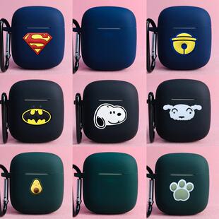 倍思w04保护套Baseus 新款 bowie 款 外壳可爱卡通创意保护壳 w04蓝牙耳机壳软硅胶倍思w04升级经典 适用于2025版