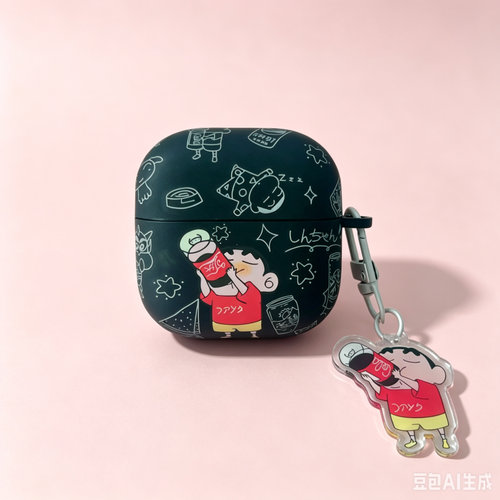 可乐小新适用HUAWEI FreeBudsSE4 ANC耳机套华为freeclip2典藏版外壳se2耳机壳7i6i卡通pro5软壳pro4磨砂薄款