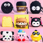 R2蓝牙耳机套Air3硅胶软壳encoR2耳机壳搞怪可爱卡通oppoAir3耳机仓外盒ins Enco 适用oppoenco R2保护套OPPO