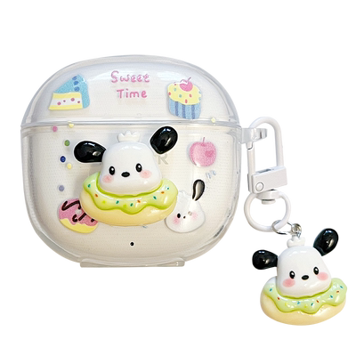 适用oppo EncoAir2新声版保护套diy透明壳oppoenco air2蓝牙耳机壳air卡通可爱enco air 2耳机套女生吊坠挂件