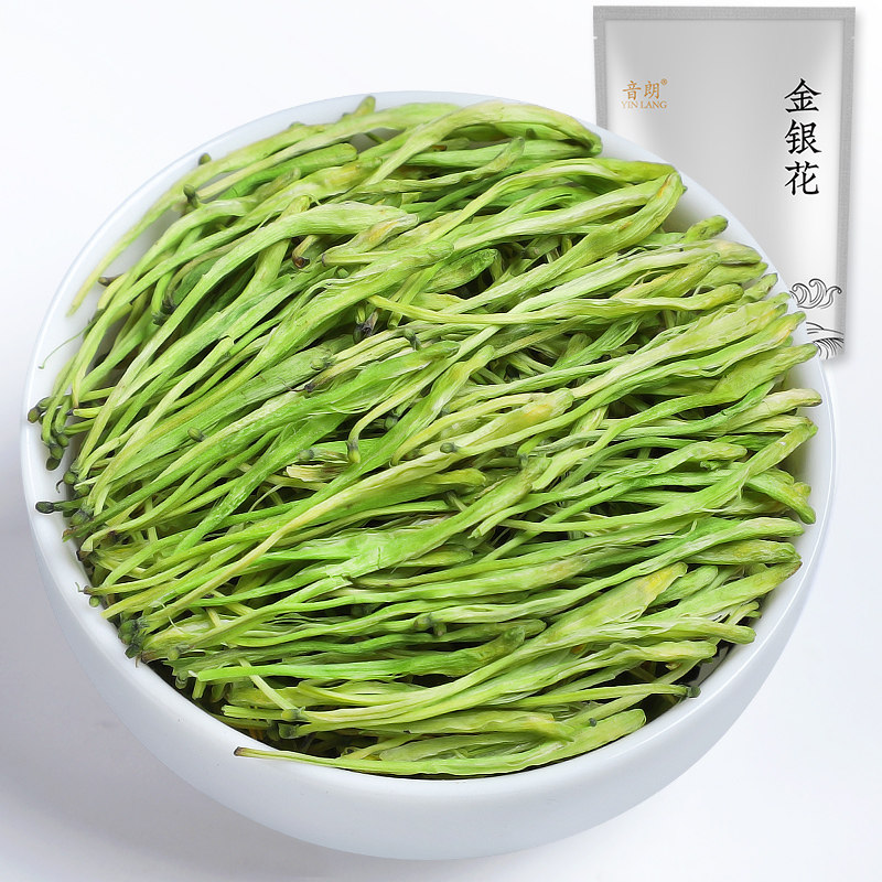 音朗正宗精选金银花花草茶新花非野生特级封丘原产金银花袋装100g