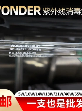 GPH436T5L/21W紫外线消毒灯wonder水处理254nm紫外线杀菌灯