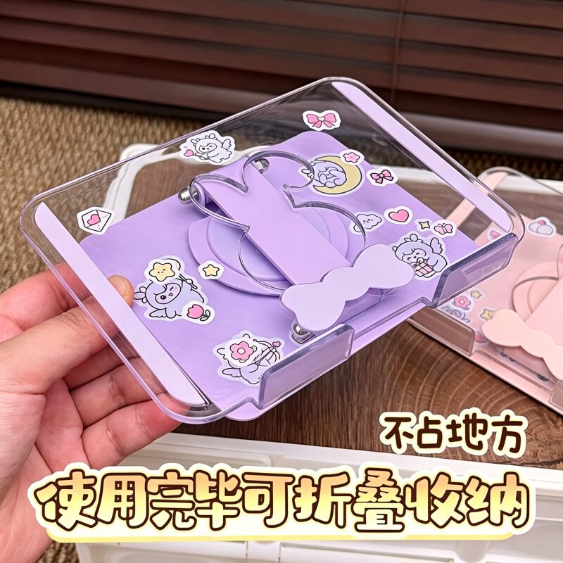 可爱ins风亚克力折叠旋转支架