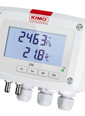 KIMO凯茂 CP212 多功能微差压温度变送器 CP213暖通空调微差压