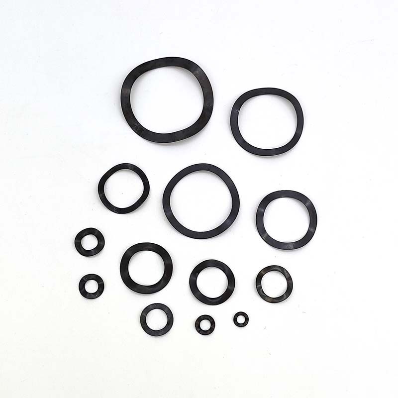 320pcs盒装 M3-M31锰钢波形垫圈组合套件 65锰 三波峰垫圈轴承垫