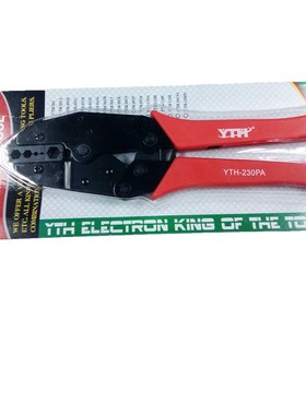 -230PA bnc/q9头冷压钳RG6 RG11压接钳压线钳 F头棘轮端子钳