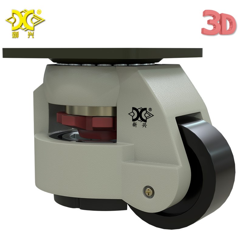 直供 GD-60F水平调节轮韩式福马轮承重轮移动柜轮工业脚轮