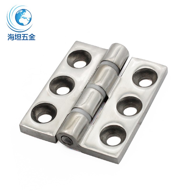 304不锈钢重型合页ZL233-3A 加厚工业合页机械设备铰链配电柜折页