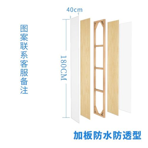 办公室屏风隔断可折叠移动客厅酒店遮挡帘简约现代新中式包间隔断