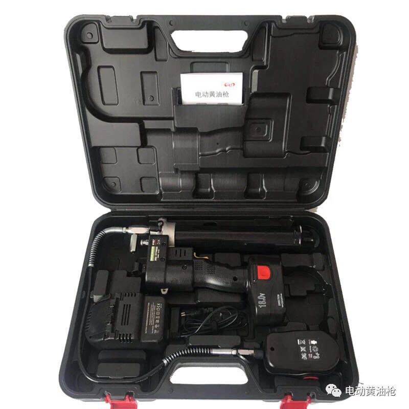 GRT电动黄油枪LG1800LCD显示带电池款加油器18V加油机22v钩机润滑