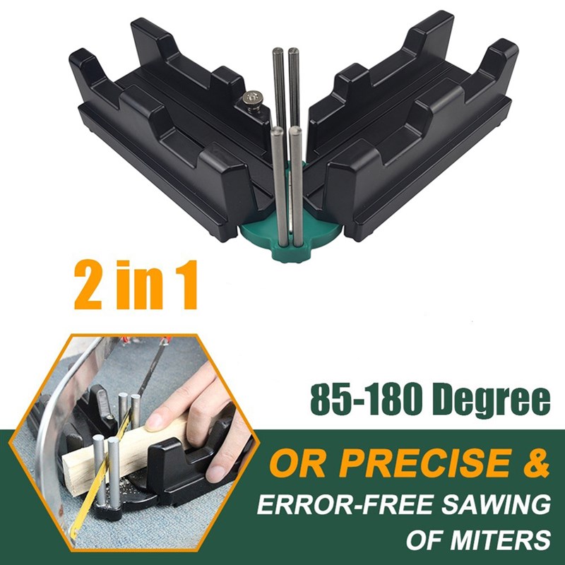 2-in-1 Mitre Measuring Cutting Tool 二合一斜接测量刀具工具