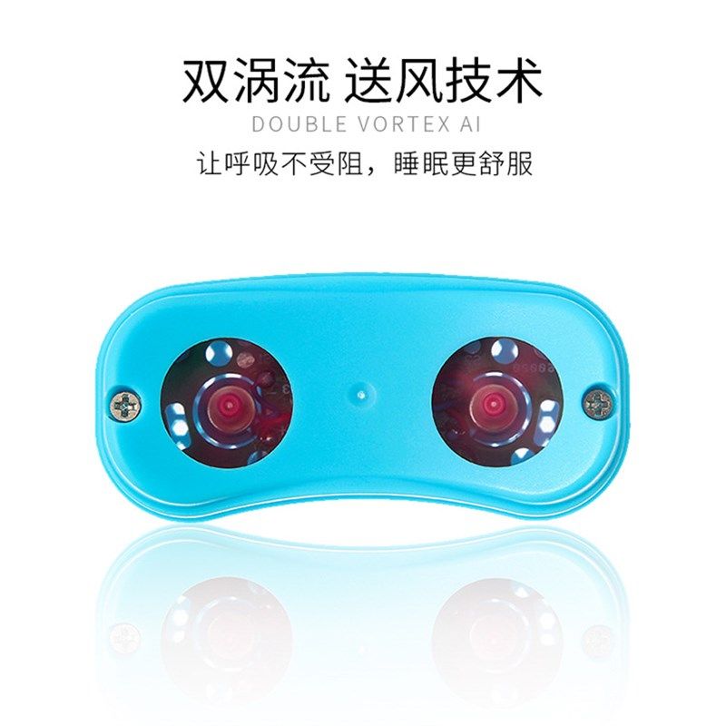 新款CPAP便携式电动止鼾器鼻子净化鼻塞呼吸器鼻夹止鼾空气通风仪