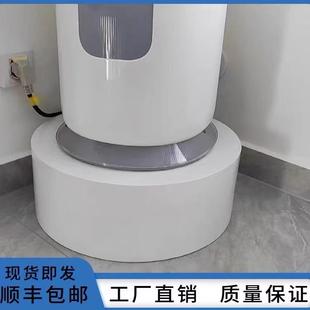 仿大理石格力空调底座垫高增高托盘适用美 柜机托架圆形 小米立式