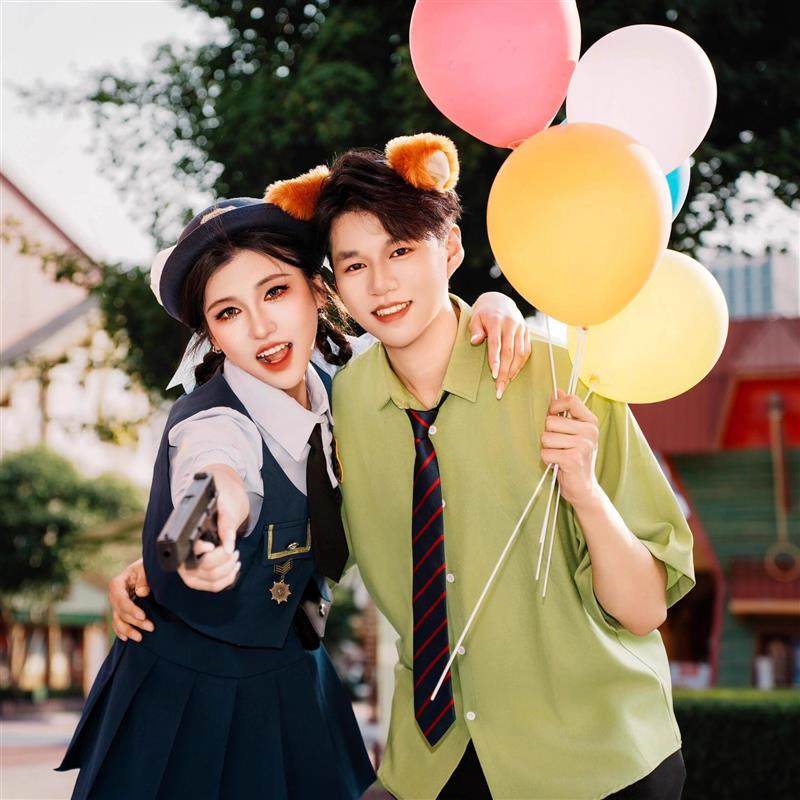 尼克狐尼克衣服cos疯狂动物城环球影城万圣节动漫展二次元制服装,模玩/动漫/周边/娃圈三坑/桌游,Cosplay男装/cos男装,淘宝优惠券,粉丝福利购,淘宝优惠卷