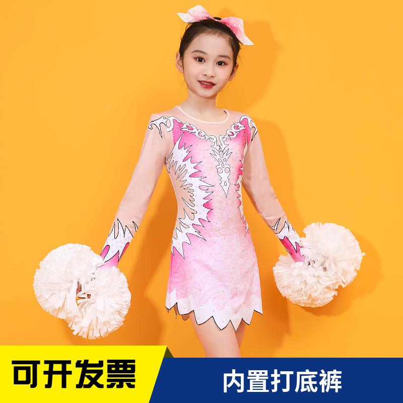专业定制美操斯表健演服演出服啦啦操比赛福服竞技EFW中小学生运