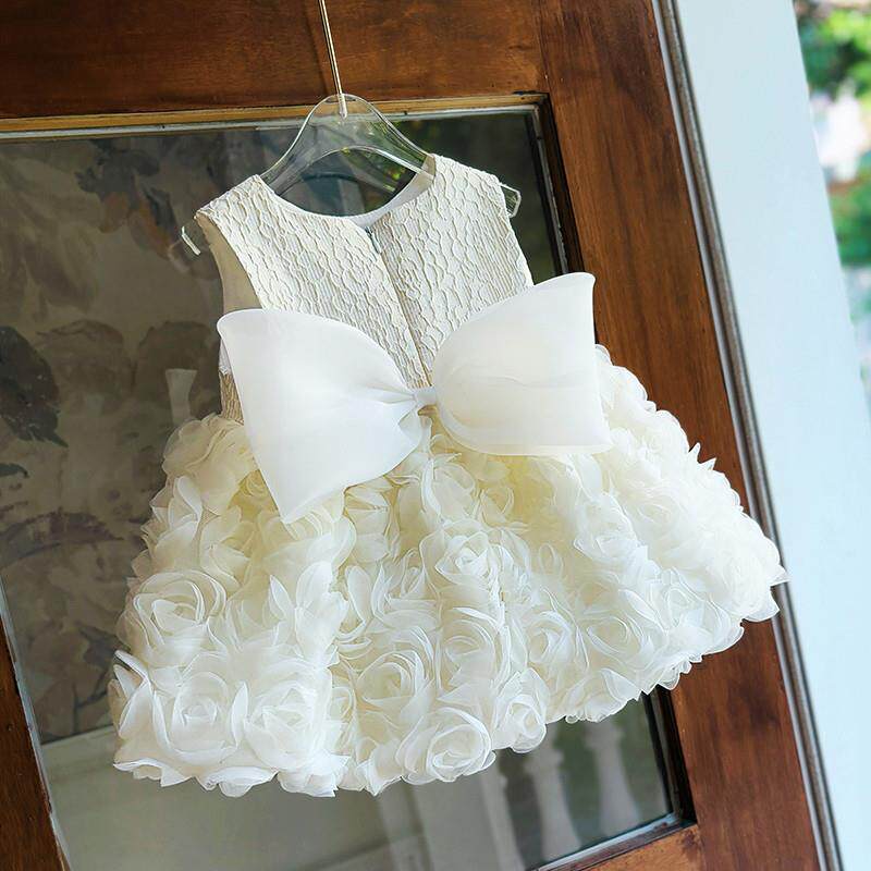 公主裙女童生日夏绝美洋气儿童裙子女宝宝蓬蓬花童婚礼小女孩礼服