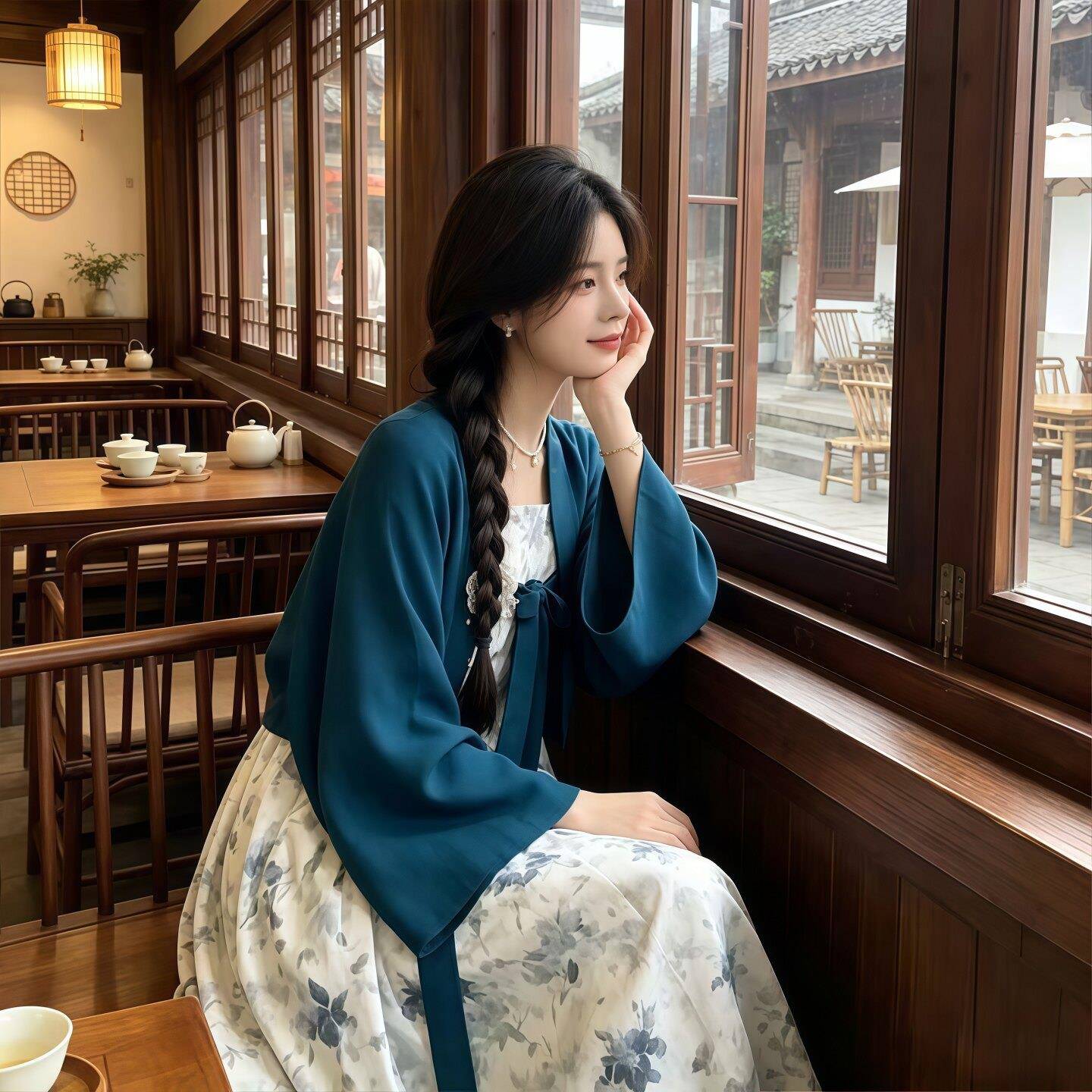 门新勤款原创法寺披衫吊穿带裙日常汉元素国风春夏通上班胖mJJDm