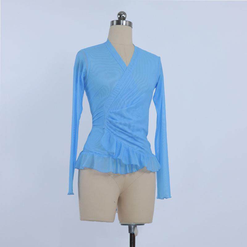 朝鲜族舞蹈服装女练功服上衣民族民间舞练习裙一片裙舞蹈演出服