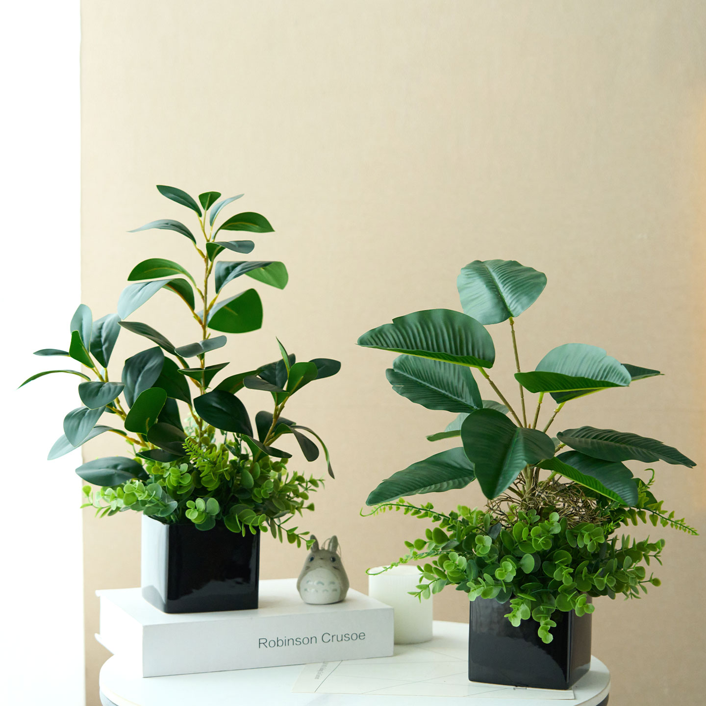 北欧高级感仿真花假绿植装饰摆件