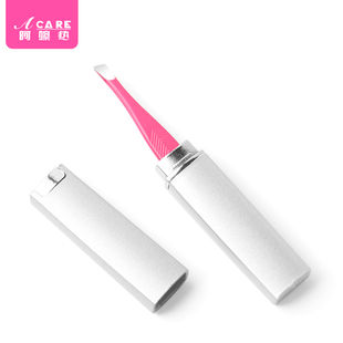 J2眉夹B2BC9un081 眉毛夹修眉形斜口拔胡须用工具 便携小镊子男士