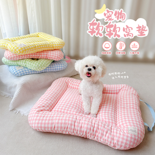 通用小型犬狗狗垫子宠物睡垫狗狗床垫小狗趴趴垫秋冬 软垫狗窝四季
