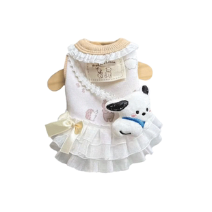 三丽鸥超小体狗狗衣服小奶狗奶猫裙子猫咪幼猫幼犬茶杯犬秋冬款