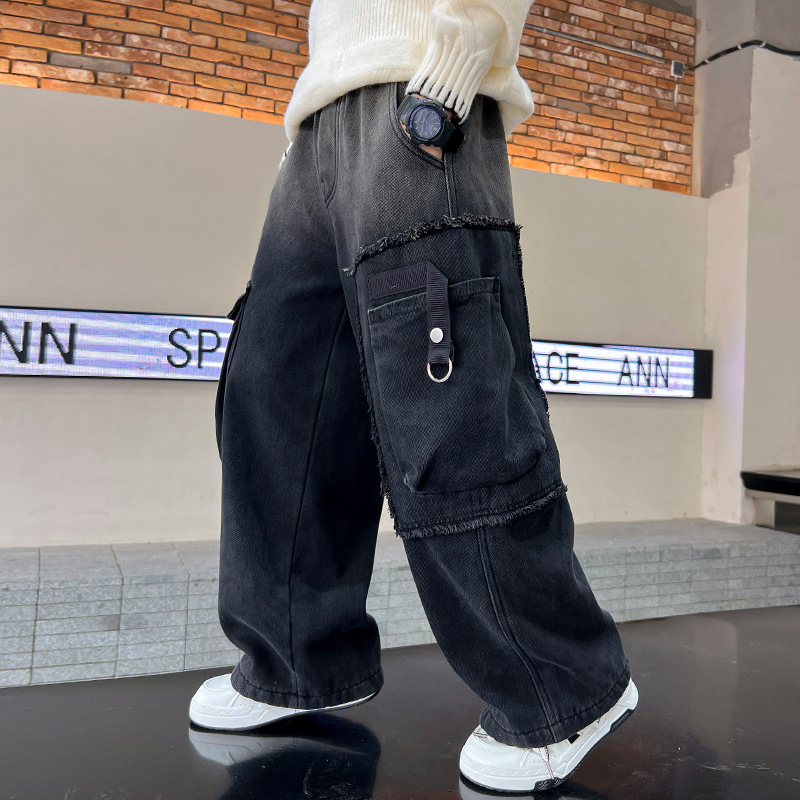 儿童装男童冬季裤子2025新款