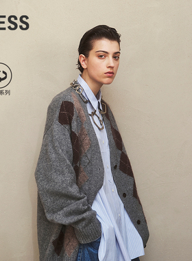 【商场同款/SAMUEL系列】LESS2025年秋新款H型长袖毛衫2P9317800