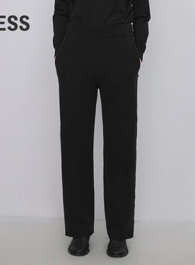 【0压系列】LESS冬季绵羊毛直筒休闲长裤女2NAE12370