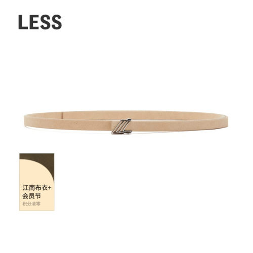 LESS休闲字母LOGO皮带3O2K14260