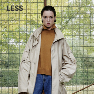 山羊绒针织衫 LESSxSamuel 春季 2N1312130 女休闲简约高领毛衫