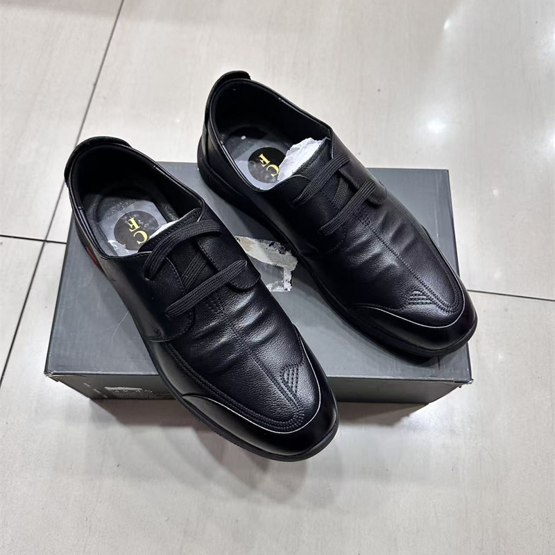 舒适耐穿商务休闲百搭真皮皮鞋男