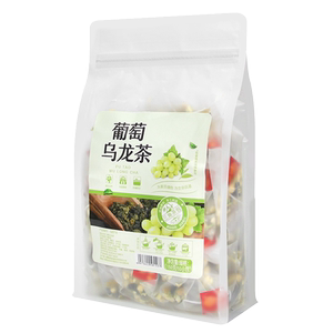 50小包葡萄乌龙茶包茉莉花茶叶水果茶袋泡茶冷泡茶蜜桃白桃花果茶