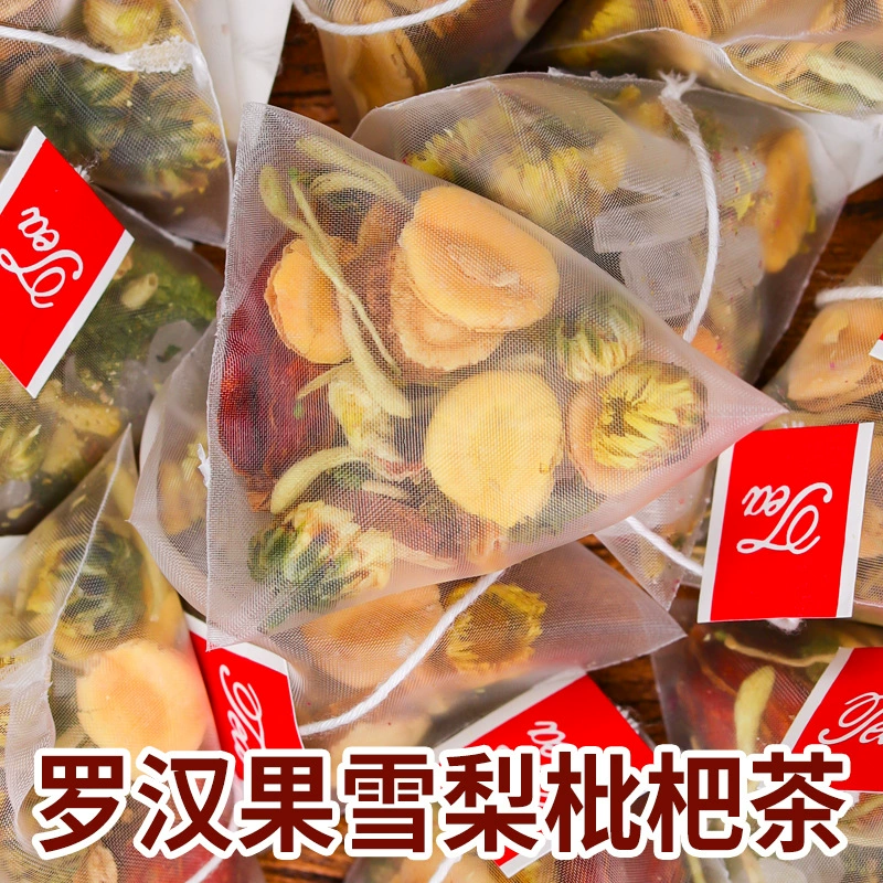 胖大海菊花茶包罗汉果雪梨枇杷茶正品薄荷甘草菊花金银花茶泡水喝