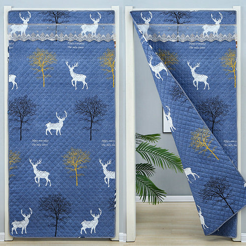 秋冬季加棉棉门帘防风保暖棉门帘