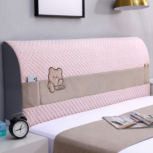 加高全包弹力床头套床头罩