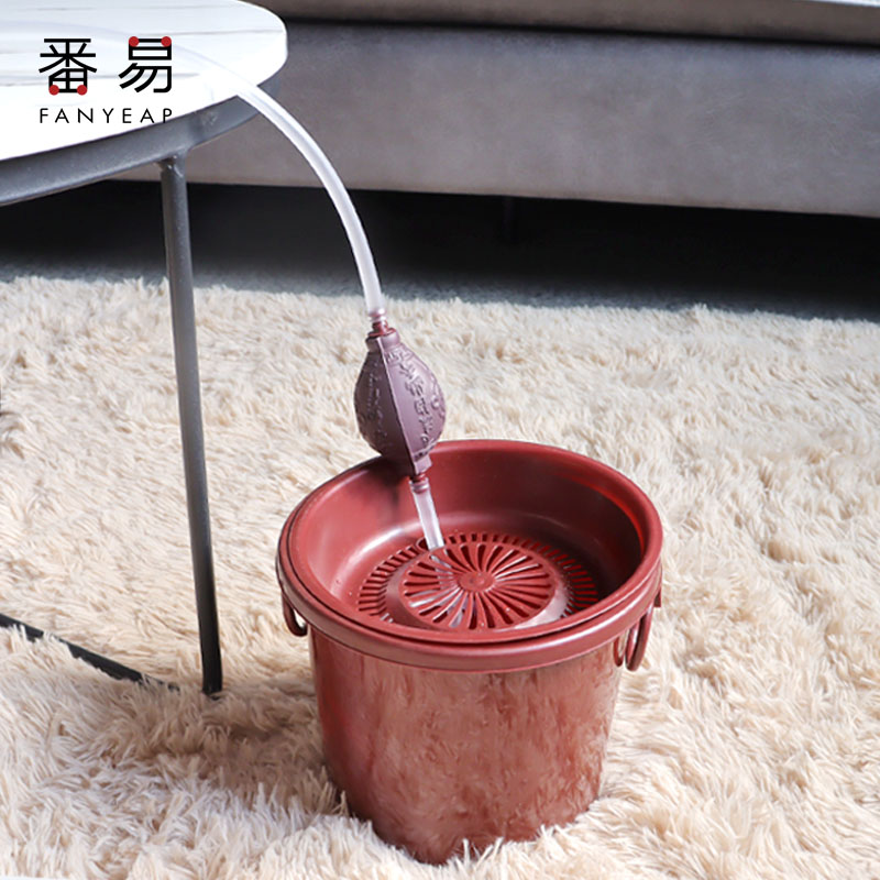 好货茶台废水桶功夫茶具配件茶桶茶渣桶过滤垃圾排水桶家用小号茶
