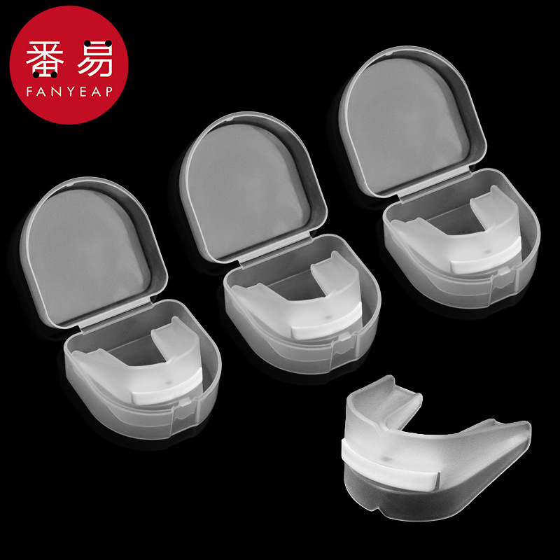 牙套AC1s150-透明色双层加厚护齿工具运动保护牙齿用具跆拳道用